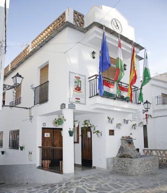 Town Hall of Carataunas, in the Alpujarra in Granada.