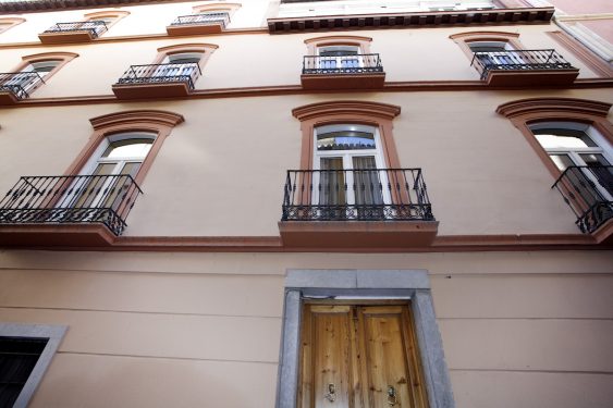 Former home of the Rosales, friends of Federico García Lorca, where he spent his last days before being arrested. Federico occupied a room on the second floor. Currently the building is a hotel.