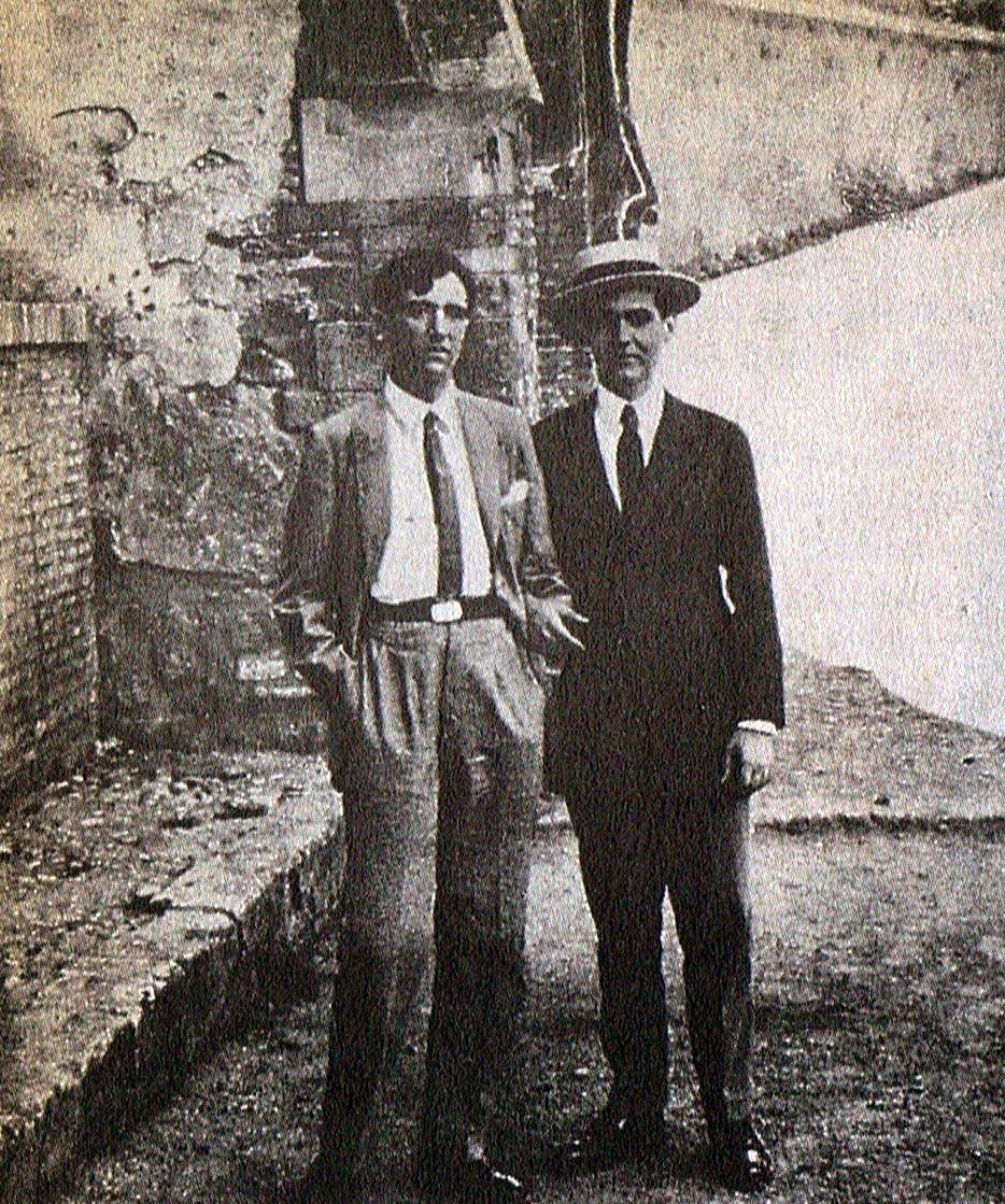 Manuel Ángeles Ortiz and Federico García Lorca.
