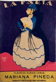 First edition of Mariana Pineda, by Federico García Lorca.