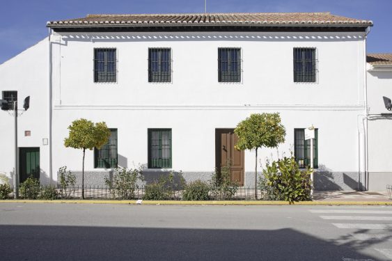 Façade of the House-Museum of Federico García Lorca's family in Valderrubio.