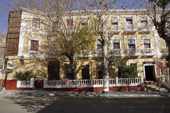 Hotel España in Lanjarón, where García Lorca's family stayed when they went to the spa to alleviate Doña Vicenta's ailments.