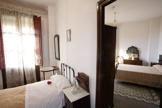 Bedrooms of theHotel España in Lanjarón, where García Lorca's family stayed when they went to the spa to alleviate Doña Vicenta's ailments. They have been preserved as they were then.
