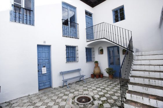 The entrance to the Manuel de Falla´s House in Antequeruela street, where Manuel de Falla lived between 1922 and 1939 with his sister María del Carmen.