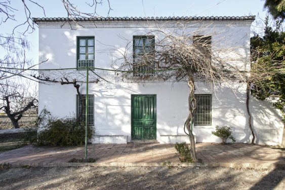 Huerta del Tamarit, which belonged to Clotilde García Picossi, Federico García Lorca’s cousin. Main house.