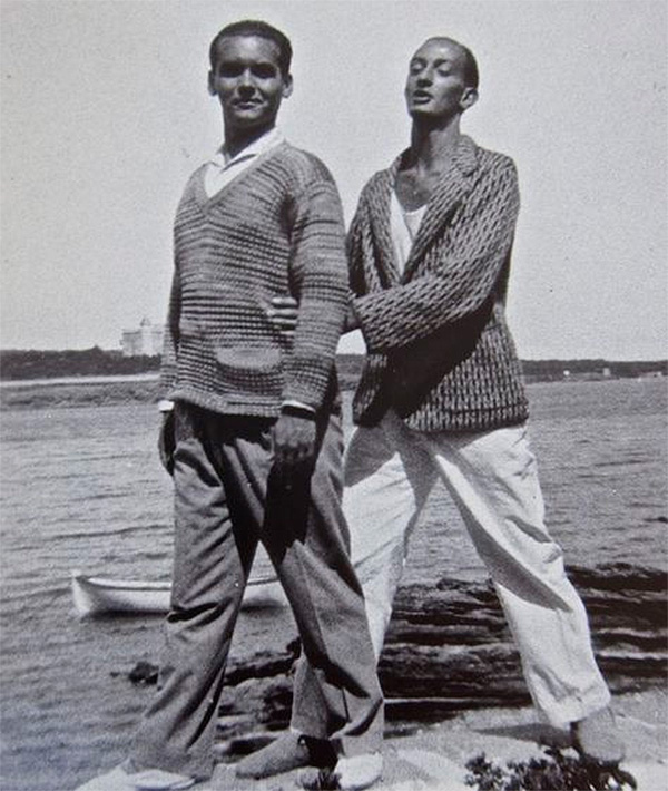 Federico García Lorca and Salvador Dalí.