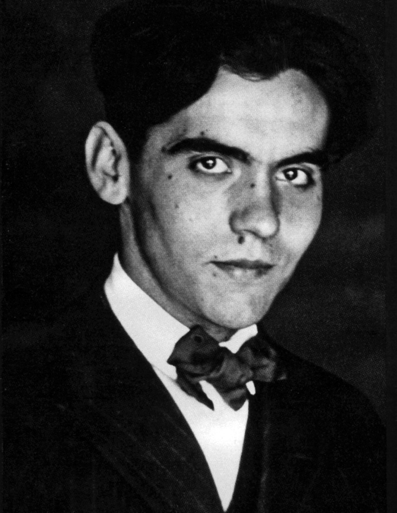Portrait of Federico García Lorca around his university days.