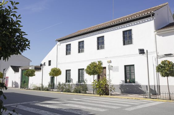 Façade of the Museum-House in Valderrubio belonging to the Federico García Lorca family.