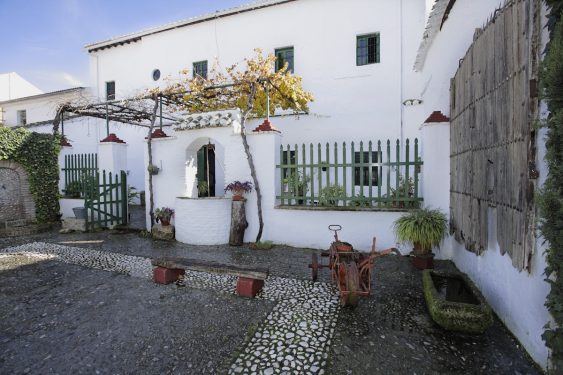 Patio de la Casa-Museo de Valderrubio de la familia de Federico García Lorca.