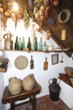 Pantry of the family home of Federcio García Lorca in Valderrubio.