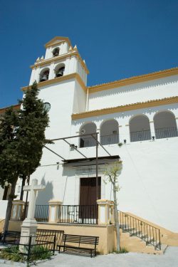 Sanctuary of the Cristo del Paño in Moclín.