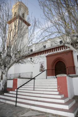 Parish church of San Roque, in Pitres.