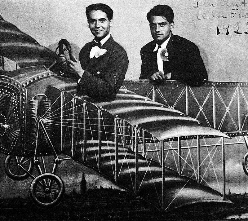 Federico García Lorca y Luis Buñuel.