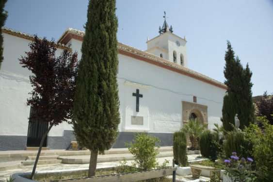 Iglesia de San Martín, en Purullena.